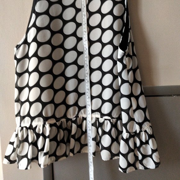 Mink Pink Dark Navy + Polka Dot vest - Picture 3 of 9